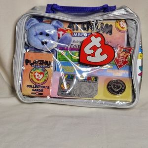 NWT Ty Beanie Babies Platinum Club kit